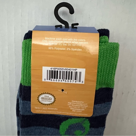 Animal Crossing New Horizons 2 Pairs of Crew Socks - Picture 5 of 5